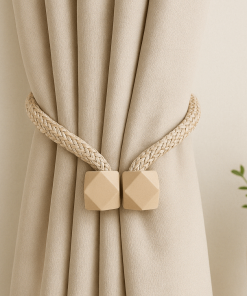 Embrasse Rideau Corde Aimanté - lot de 4