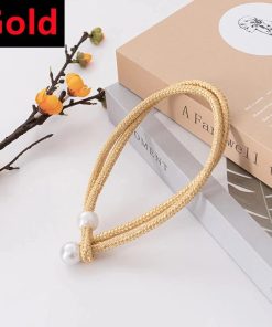 Embrasses Rideaux Grosse Perles - 2 pièces Or / 45cm