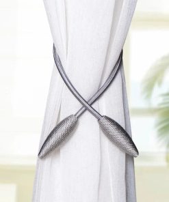 1pc Arbitrary shape strong Curtain Tiebacks Plush Alloy Hanging Belts Ropes Curtain Holdback Curtain Rods Accessoires
