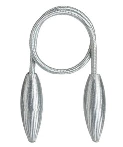 1pc Arbitrary shape strong Curtain Tiebacks Plush Alloy Hanging Belts Ropes Curtain Holdback Curtain Rods Accessoires gray