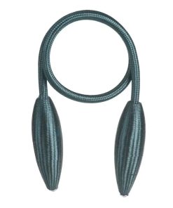 1pc Arbitrary shape strong Curtain Tiebacks Plush Alloy Hanging Belts Ropes Curtain Holdback Curtain Rods Accessoires Lake blue