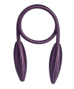 1pc Arbitrary shape strong Curtain Tiebacks Plush Alloy Hanging Belts Ropes Curtain Holdback Curtain Rods Accessoires purple