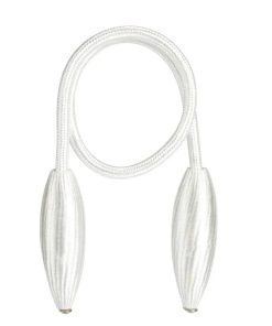 1pc Arbitrary shape strong Curtain Tiebacks Plush Alloy Hanging Belts Ropes Curtain Holdback Curtain Rods Accessoires white