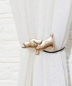 1PC European Creative Magnet Curtain Buckle Animal Cat Curtain Strap High Quality Holder Hook Decorative Home Accessorie
