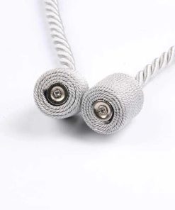 1Pc Magnetic Curtain Tieback Room Accessories Cylinder Hanging Ball Window Drape Holder Buckle Strap Rope Curtain Decoration