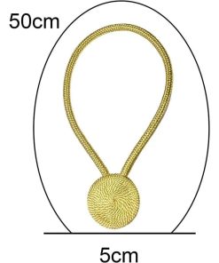 1PC Strong Magnetic Tiebacks Curtain Home Decor Buckle Clips Accessory Buckles Curtain Hook Holder Holdback Bandage