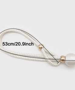 2pcs Adjustable High Grade French Ball Curtain Tiebacks, Convenient Draped Tiebacks Decorative Curtain Fixer Curtain Tiebacks