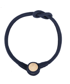 BELAVENIR Magnetic Curtain Tieback Hand Woven Cotton Curtains Holder Tieback Rope Buckle Home Decorators Accessories Navy / CHINA / 2pc