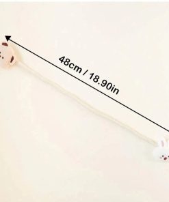 Cartoon Curtain Tie, Creative Children's Room Bedroom Cute Doll Curtain Clip, Bear Rabbit Curtain Buckle, Baby Room Storage Deco Bear-Rabbit / Other