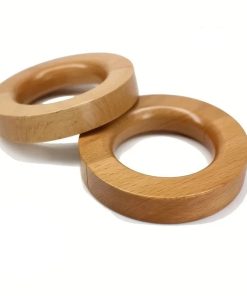 Embrasse Rideau Bois 2pcs Wood