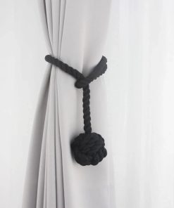 Embrasse Rideau Boule de Touline Black