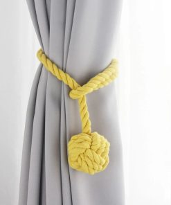 Embrasse Rideau Boule de Touline Yellow