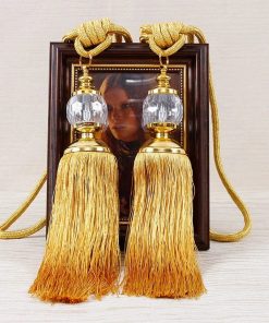 Embrasse Rideau Vintage Yellow