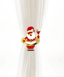 Embrasse Rideau Noël - 2 pièces