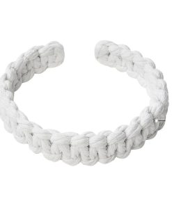 Attache Rideau Anneau Tressé - 4 pièces